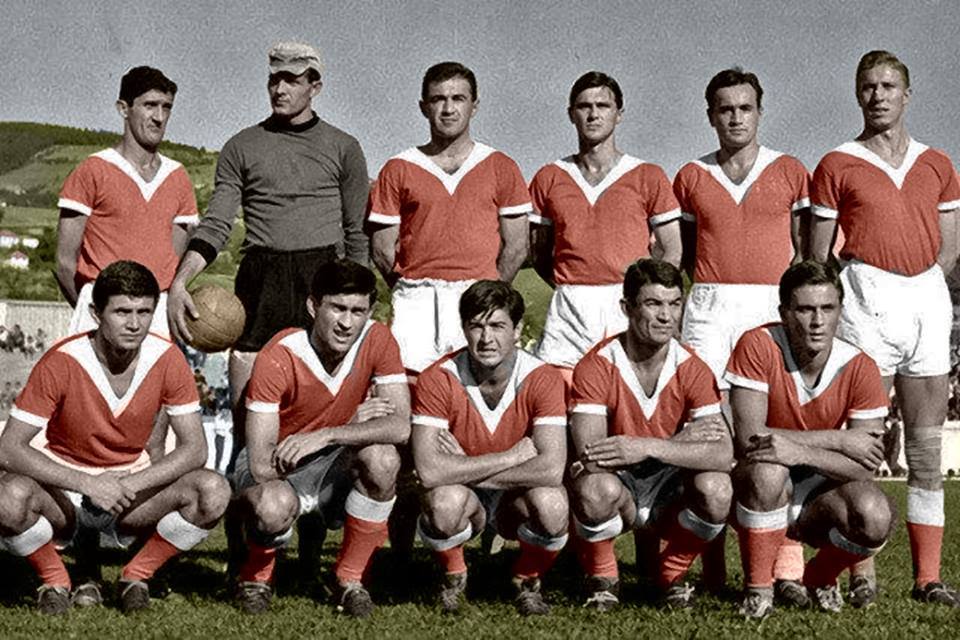 60-61 Tasić, Vukićević, Stojanović, Durković, Popović, Tomić, Melić, Maravić, Rudinski, Šekularac, Milošević