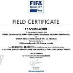 ФИФА сертификат за помоћне терене